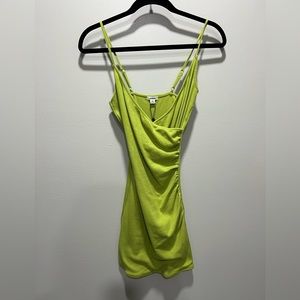 Lime Green Mini Dress by Garage